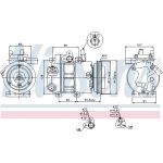Nissens Klimakompressor PKW 89273 Nissens Klimakompressor PKW 89273