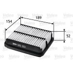 Valeo Luftfilter 585303 Valeo Luftfilter 585303