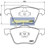 Japanparts Bremsbeläge PA-0336AF Japanparts Bremsbeläge PA-0336AF