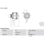 Bosch Lichtmaschine 0 986 083 450 Bosch Lichtmaschine 0 986 083 450