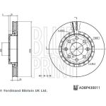 BluePrint Bremsscheibe ADBP430011 BluePrint Bremsscheibe ADBP430011