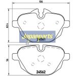 Japanparts Bremsbeläge PP-0112AF Japanparts Bremsbeläge PP-0112AF