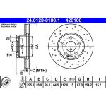 Bremsscheibe Db P. W204/C204/S204 07 24.0128-0100.1 Bremsscheibe Db P. W204/C204/S204 07 24.0128-0100.1