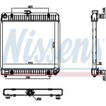 Nissens Wasserkühler PKW 62740 Nissens Wasserkühler PKW 62740