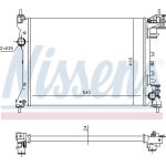 Wasserkühler PKW 630753 Wasserkühler PKW 630753