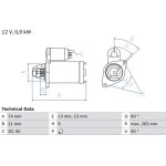Bosch Starter 0 986 018 840 Bosch Starter 0 986 018 840