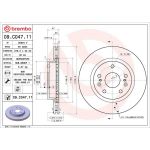 89 481 038 Bremsscheibe VA 09.C047.11 89 481 038 Bremsscheibe VA 09.C047.11
