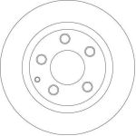 Bremsscheibe Mazda T. 6 DF4442 Bremsscheibe Mazda T. 6 DF4442