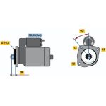Bosch Anlasser 0001125035 Bosch Anlasser 0001125035