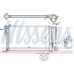 Nissens Wasserkühler PKW 63574A Nissens Wasserkühler PKW 63574A