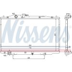 Nissens Motorkühler 69464 Nissens Motorkühler 69464