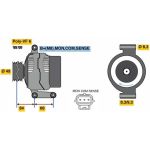 Lichtmaschine 0 986 049 670
