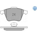 MEYLE Bremsbelagsatz Volvo S40/V50 252391218 MEYLE Bremsbelagsatz Volvo S40/V50 252391218