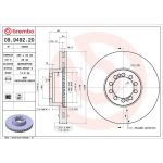 BREMBO Bremsscheibe 09.9492.20