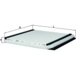 MAHLE Filter, Innenraumluft LA 8 MAHLE Filter, Innenraumluft LA 8