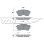 TOMEX brakes Bremsbelagsatz, Scheibenbremse TX 17-55 TOMEX brakes Bremsbelagsatz, Scheibenbremse TX 17-55