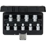 KS TOOLS Steckschlüsselsatz mit TX-E 1/2 Profil, 9-teilig, E10-E24 911.4410 KS TOOLS Steckschlüsselsatz mit TX-E 1/2 Profil, 9-teilig, E10-E24 911.4410