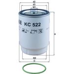 MAHLE Kraftstofffilter KC 522D MAHLE Kraftstofffilter KC 522D