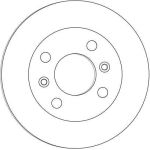 Bremsscheibe Kia P. Picanto DF4458