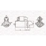 Magneti Marelli Anlasser 063721334010 Magneti Marelli Anlasser 063721334010