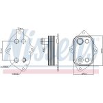 Nissens Ölkühler PKW 91103 Nissens Ölkühler PKW 91103