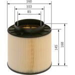 Luftfilter F 026 400 394 Luftfilter F 026 400 394