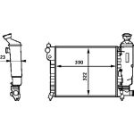 MAHLE Kühler, Motorkühlung CR 613 000S MAHLE Kühler, Motorkühlung CR 613 000S
