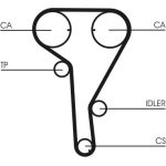 Continental CTAM Timing-Kit CT1077K2 Continental CTAM Timing-Kit CT1077K2