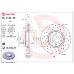 Brembo Bremsscheibe Vorderachse Xtra 09.9162.1X Brembo Bremsscheibe Vorderachse Xtra 09.9162.1X