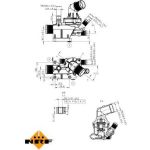 Thermostat, Kühlmittel 725019 Thermostat, Kühlmittel 725019