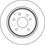 TRW Bremsscheibe Jaguar T. Xj6 DF4094 TRW Bremsscheibe Jaguar T. Xj6 DF4094