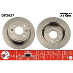 TRW Bremsscheibe DF2657 TRW Bremsscheibe DF2657