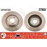 Bremsscheibe Mazda P. Rx-8 03 DF4970S