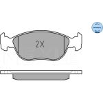 Bremsbelagsatz Fiat P. Bravo/Brava/Marea 95-02 Mit Sensor 025 219 2717/W Bremsbelagsatz Fiat P. Bravo/Brava/Marea 95-02 Mit Sensor 025 219 2717/W