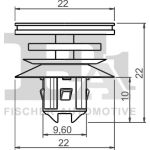FA1 Befestigungsclip Zier-/Schutzleiste 11-40008.10 FA1 Befestigungsclip Zier-/Schutzleiste 11-40008.10
