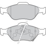 VALEO Bremsbeläge 301076