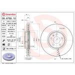12 481 047 Bremsscheibe VA 09.A758.11 12 481 047 Bremsscheibe VA 09.A758.11