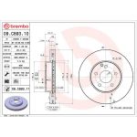 15 481 053 Bremsscheibe VA 09.C893.11 15 481 053 Bremsscheibe VA 09.C893.11
