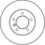 Bremsscheibe Jaguar P. Xj 2.9-6.0 86-97 DF1804