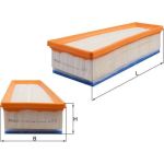 MAHLE Luftfilter LX 4942 MAHLE Luftfilter LX 4942