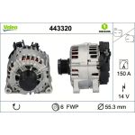 Valeo Lichtmaschine 443320 Valeo Lichtmaschine 443320