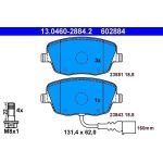 Bremsbelagsatz Skoda P. Fabia/Roomster 1.0-1.9 Tdi 99-15 13.0460-2884.2 Bremsbelagsatz Skoda P. Fabia/Roomster 1.0-1.9 Tdi 99-15 13.0460-2884.2