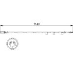 Bosch Bremsbelagverschleißsensor 1987473525