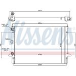Nissens Wasserkühler PKW 62013 Nissens Wasserkühler PKW 62013