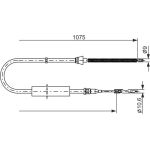 Handbremsseil 1987477808 Handbremsseil 1987477808
