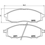 BREMBO Bremsklötze VA P 56 049 BREMBO Bremsklötze VA P 56 049