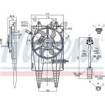 Nissens Kühlerlüfter PKW 85162 Nissens Kühlerlüfter PKW 85162