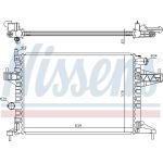 Nissens Wasserkühler PKW 63008