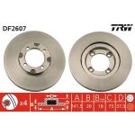 TRW Bremsscheibe DF2607