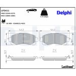 Delphi Bremsbelagsatz LP3411